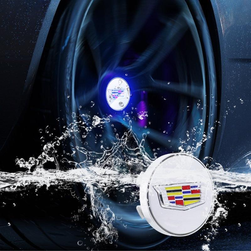 Suitable For Cadillac Magnetic Suspension Hub Caps & LED Suspension Luminous Wheel Hub Lights - Greetlamp