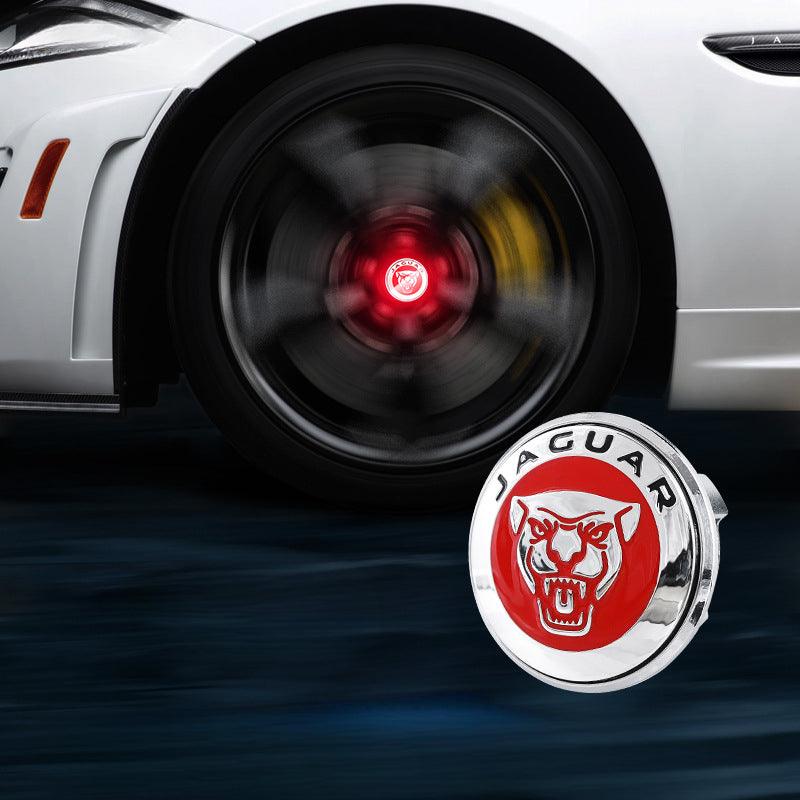 Suitable For Jaguar Magnetic Suspension Hub Caps & LED Suspension Luminous Wheel Hub Lights - Greetlamp