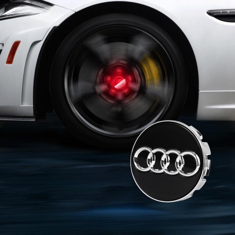 Suitable For Audi Magnetic Suspension Hub Caps & LED Suspension Luminous Wheel Hub Lights - Greetlamp