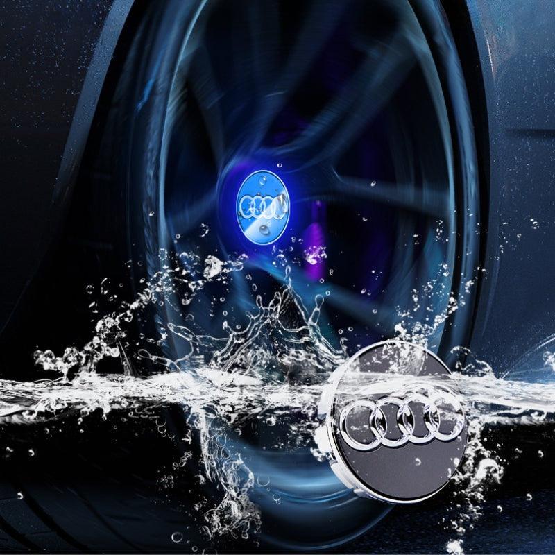 Suitable For Audi Magnetic Suspension Hub Caps & LED Suspension Luminous Wheel Hub Lights - Greetlamp