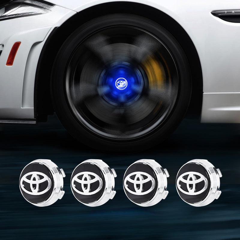 Suitable For Toyota & Crown Magnetic Suspension Hub Caps & LED Suspension Luminous Wheel Hub Lights - Greetlamp