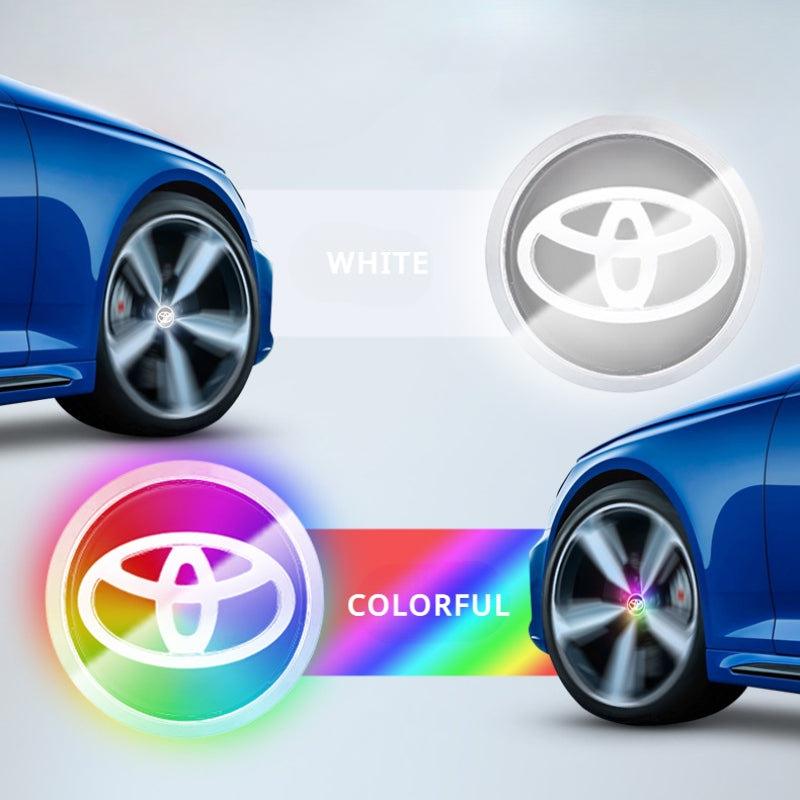 Suitable For Toyota & Crown Magnetic Suspension Hub Caps & LED Suspension Luminous Wheel Hub Lights - Greetlamp
