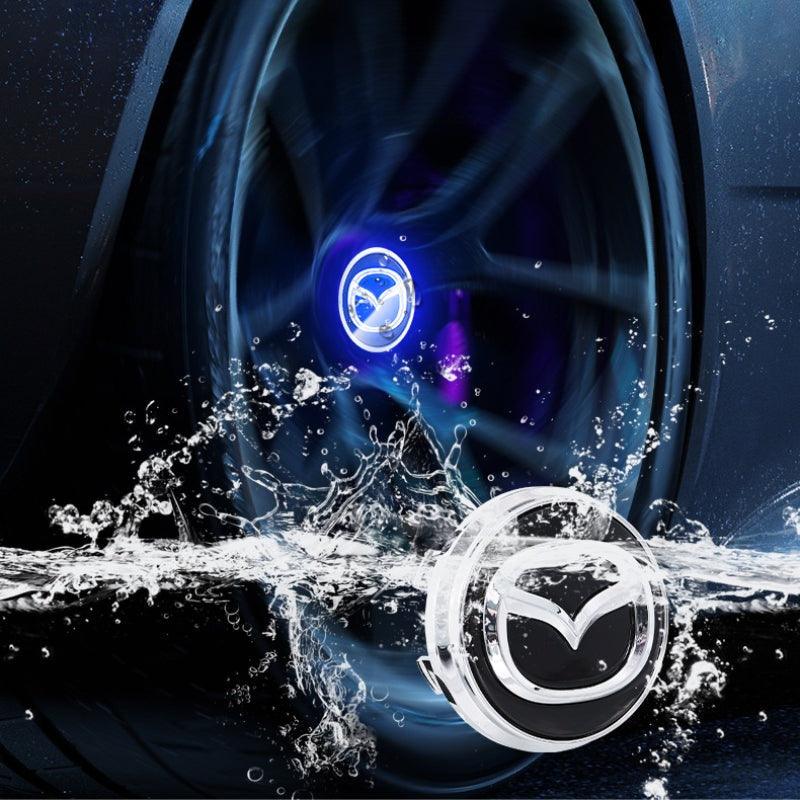Suitable For Mazda Magnetic Suspension Hub Caps & LED Suspension Luminous Wheel Hub Lights - Greetlamp
