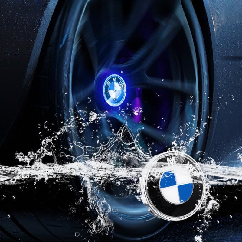 Suitable For BMW Magnetic Suspension Hub Caps & LED Suspension Luminous Wheel Hub Lights - Greetlamp