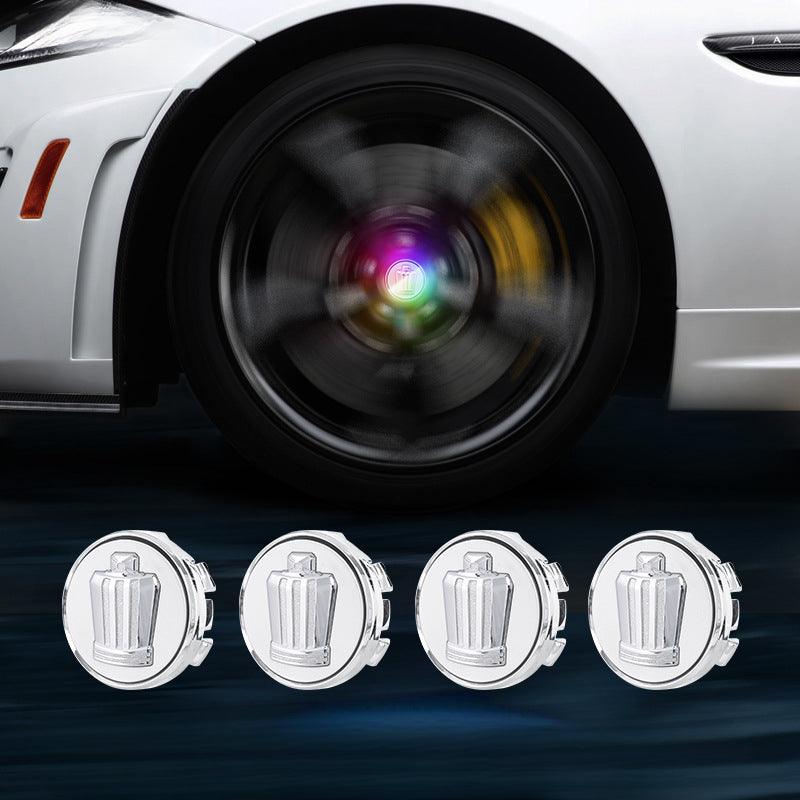 Suitable For Toyota & Crown Magnetic Suspension Hub Caps & LED Suspension Luminous Wheel Hub Lights - Greetlamp
