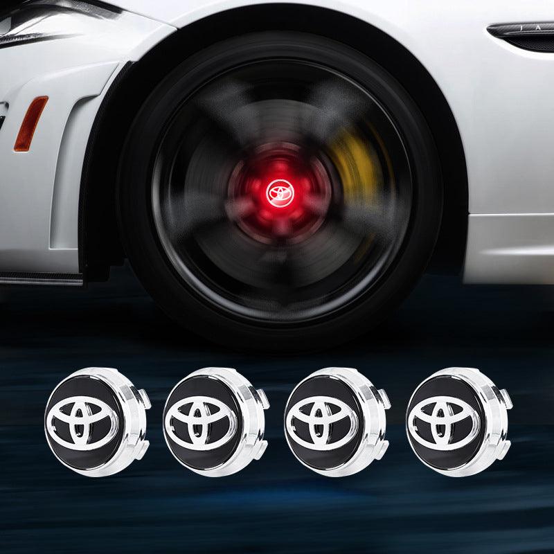 Suitable For Toyota & Crown Magnetic Suspension Hub Caps & LED Suspension Luminous Wheel Hub Lights - Greetlamp