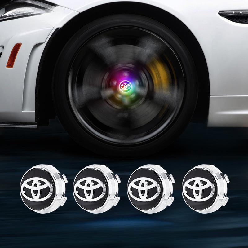 Suitable For Toyota & Crown Magnetic Suspension Hub Caps & LED Suspension Luminous Wheel Hub Lights - Greetlamp