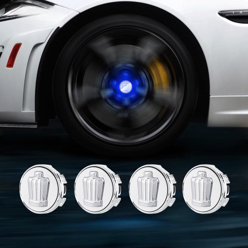 Suitable For Toyota & Crown Magnetic Suspension Hub Caps & LED Suspension Luminous Wheel Hub Lights - Greetlamp