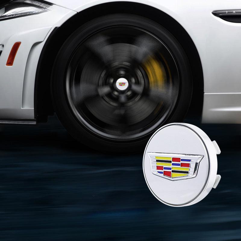 Suitable For Cadillac Magnetic Suspension Hub Caps & LED Suspension Luminous Wheel Hub Lights - Greetlamp