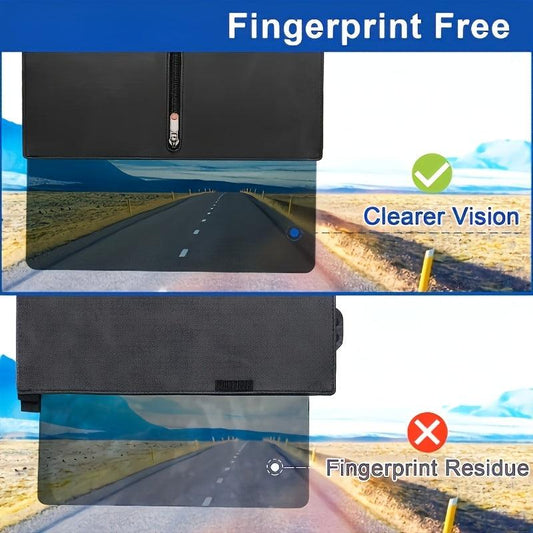 Car Sun Visor | Advanced UV400 Car Visor Extension | With PC Lens and Side Visor - Greetlamp