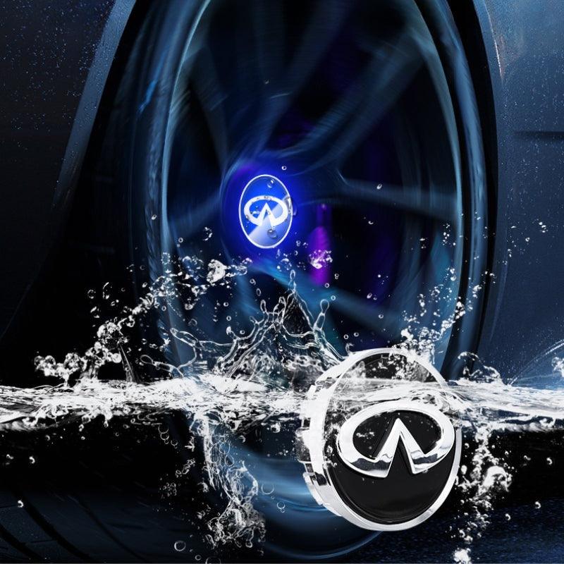 Suitable For Infiniti Magnetic Suspension Hub Caps & LED Suspension Luminous Wheel Hub Lights - Greetlamp