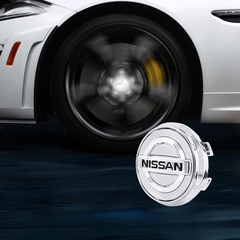 Suitable For Nissan Magnetic Suspension Hub Caps & LED Suspension Luminous Wheel Hub Lights - Greetlamp