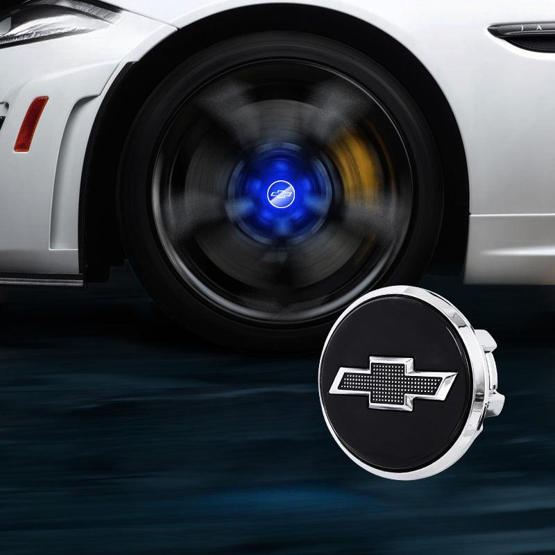 Suitable For Chevrolet Magnetic Suspension Hub Caps & LED Suspension Luminous Wheel Hub Lights - Greetlamp