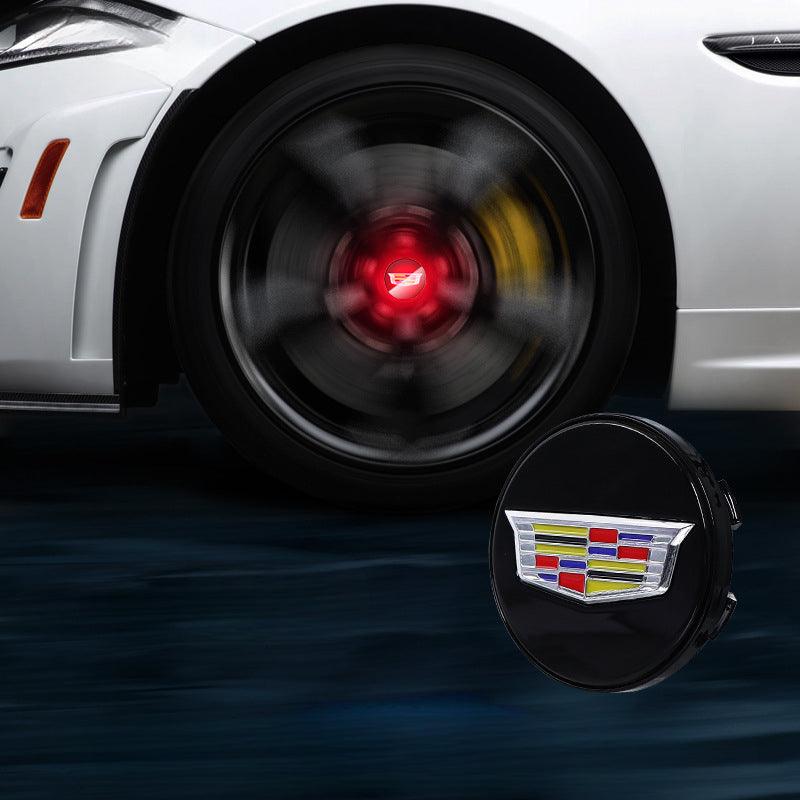 Suitable For Cadillac Magnetic Suspension Hub Caps & LED Suspension Luminous Wheel Hub Lights - Greetlamp