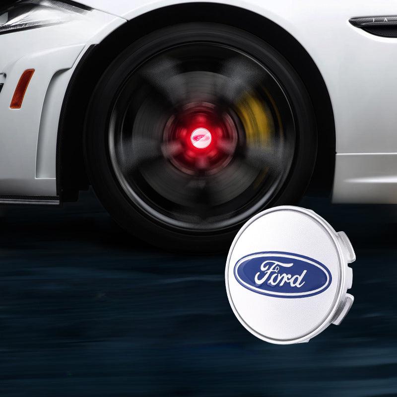 Suitable For Ford Magnetic Suspension Hub Caps & LED Suspension Luminous Wheel Hub Lights - Greetlamp