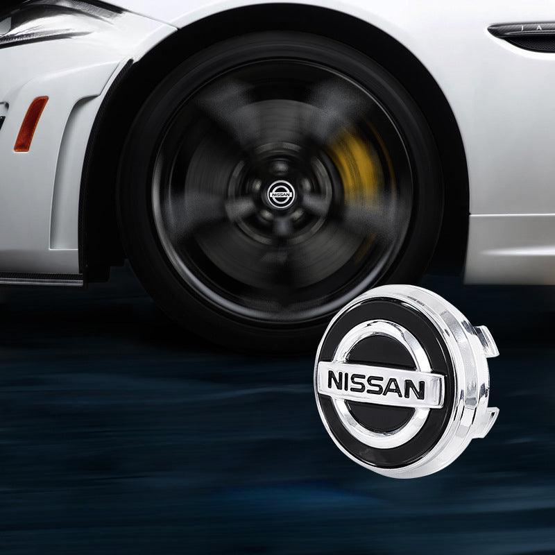 Suitable For Nissan Magnetic Suspension Hub Caps & LED Suspension Luminous Wheel Hub Lights - Greetlamp
