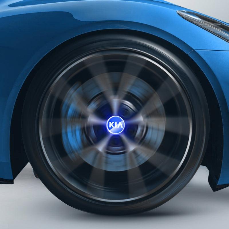 Suitable For KIA Magnetic Suspension Hub Caps & LED Suspension Luminous Wheel Hub Lights - Greetlamp