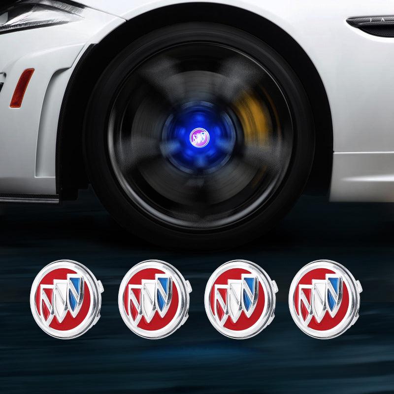 Suitable For Buick Magnetic Suspension Hub Caps & LED Suspension Luminous Wheel Hub Lights - Greetlamp