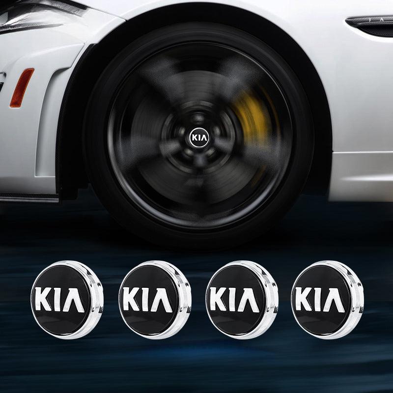 Suitable For KIA Magnetic Suspension Hub Caps & LED Suspension Luminous Wheel Hub Lights - Greetlamp