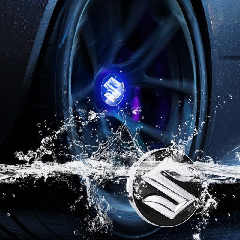 Suitable For Suzuki Magnetic Suspension Hub Caps & LED Suspension Luminous Wheel Hub Lights - Greetlamp