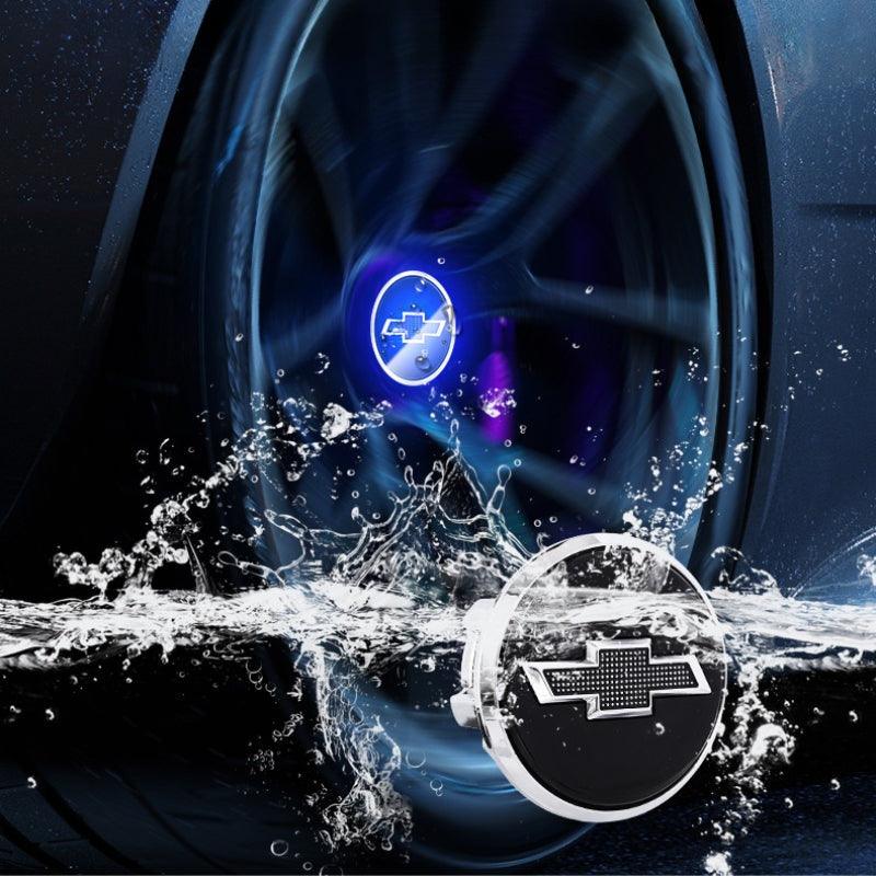 Suitable For Chevrolet Magnetic Suspension Hub Caps & LED Suspension Luminous Wheel Hub Lights - Greetlamp