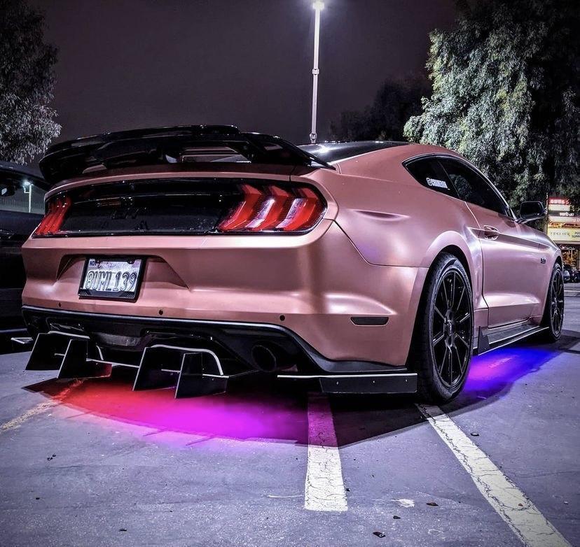 Universal Underbody Ambient Light With Multi-color RGB Light Effects - Greetlamp