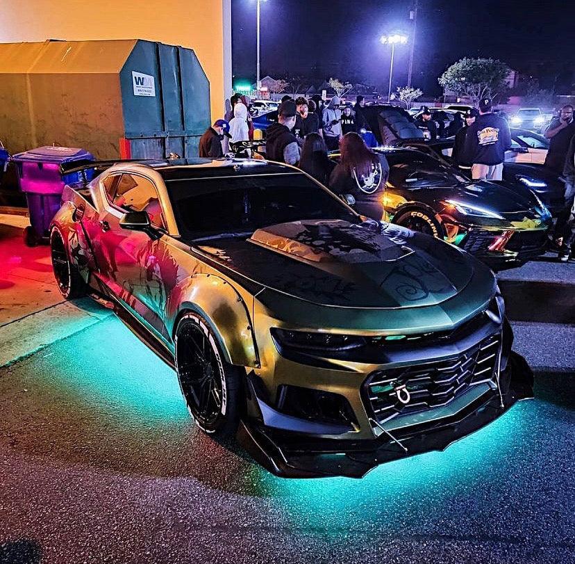 Universal Underbody Ambient Light With Multi-color RGB Light Effects - Greetlamp