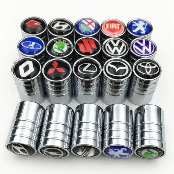 (4 PCS) Automobile Tire Valve Cap