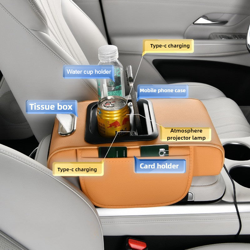 Multifunctional Car Armrest Pad
