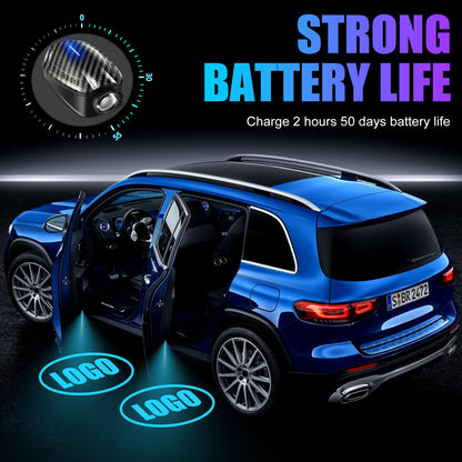 (2PCS) Rechargeable Non-Fading Car Welcome Light
