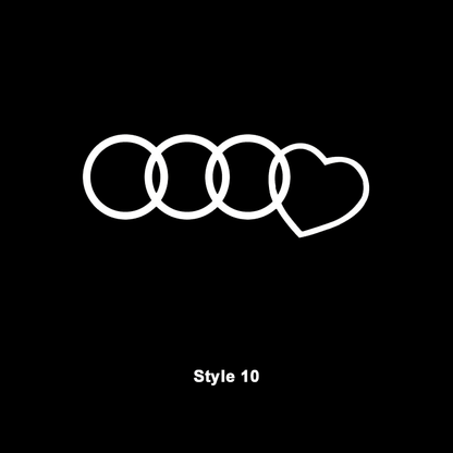 Audi Compatible Car Door Welcome Lights