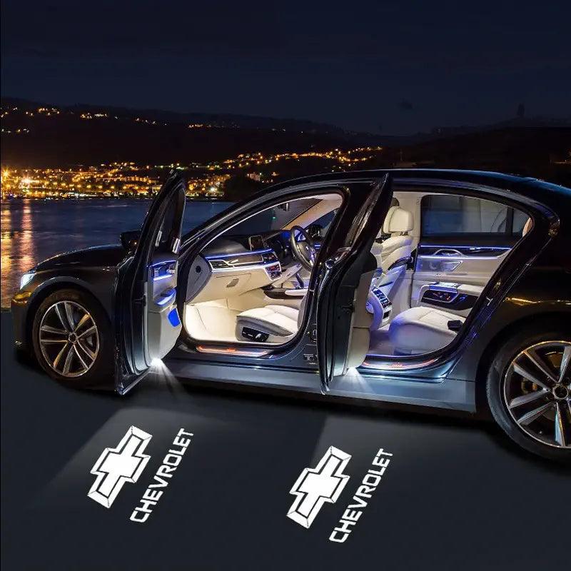 Chevrolet Compatible Car Door Welcome Lights - Greetlamp