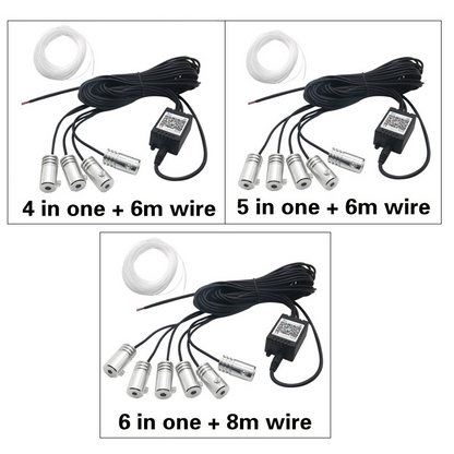 LED Intelligent Voice Control Atmosphere Light Belt Set