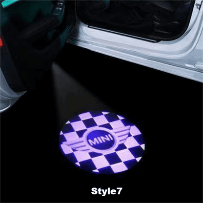 MINI Compatible Car Door Welcome Lights - Greetlamp