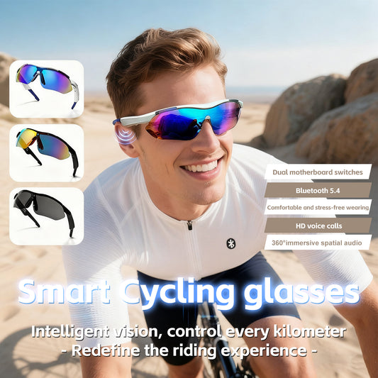 Smart Bluetooth Glasses Outdoor Sports Goggles Cycling Sunglasses