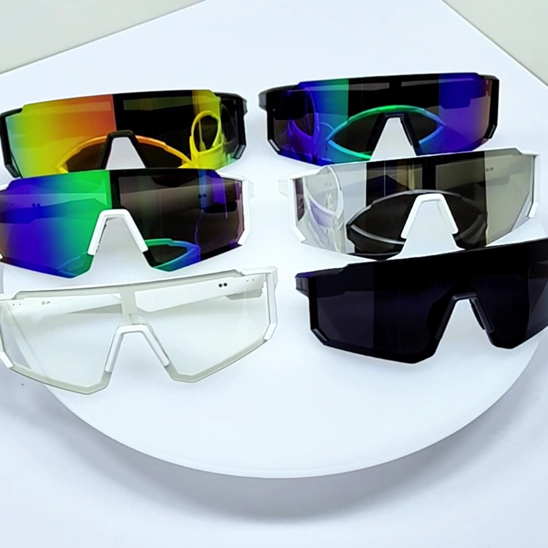 Outdoor Sports Cycling Bluetooth Smart Sunglasses with AI Technology