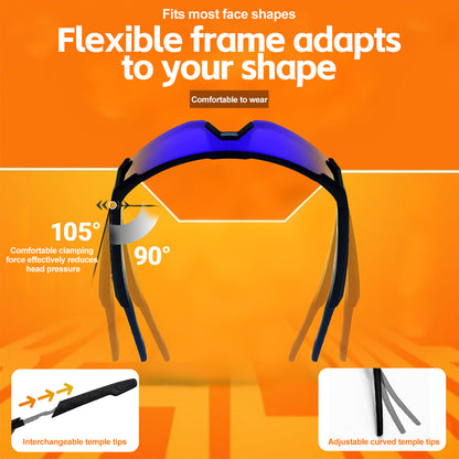 Outdoor Sports Cycling Bluetooth Smart Sunglasses with AI Technology
