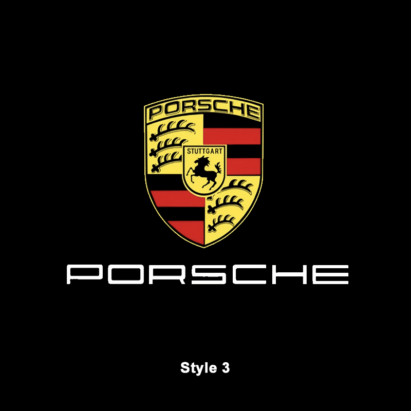 Porsche Compatible Car Door Welcome Lights - Greetlamp
