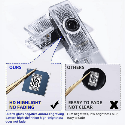 Rolls-Royce Compatible Car Door Welcome Lights - Greetlamp